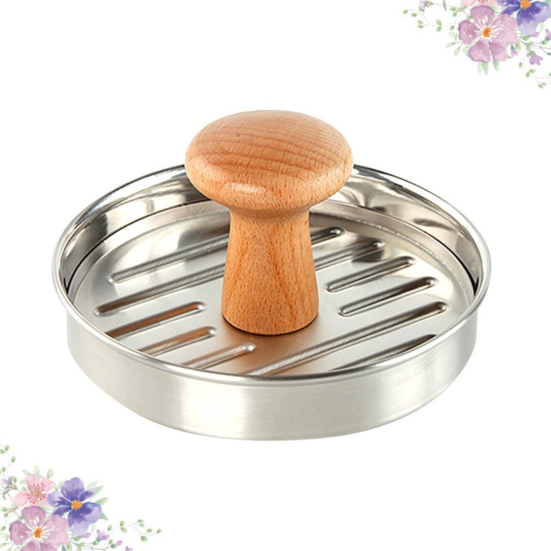 Large Burger Press Mold Stainless Steel Dough Press for Kitchen Use gallery