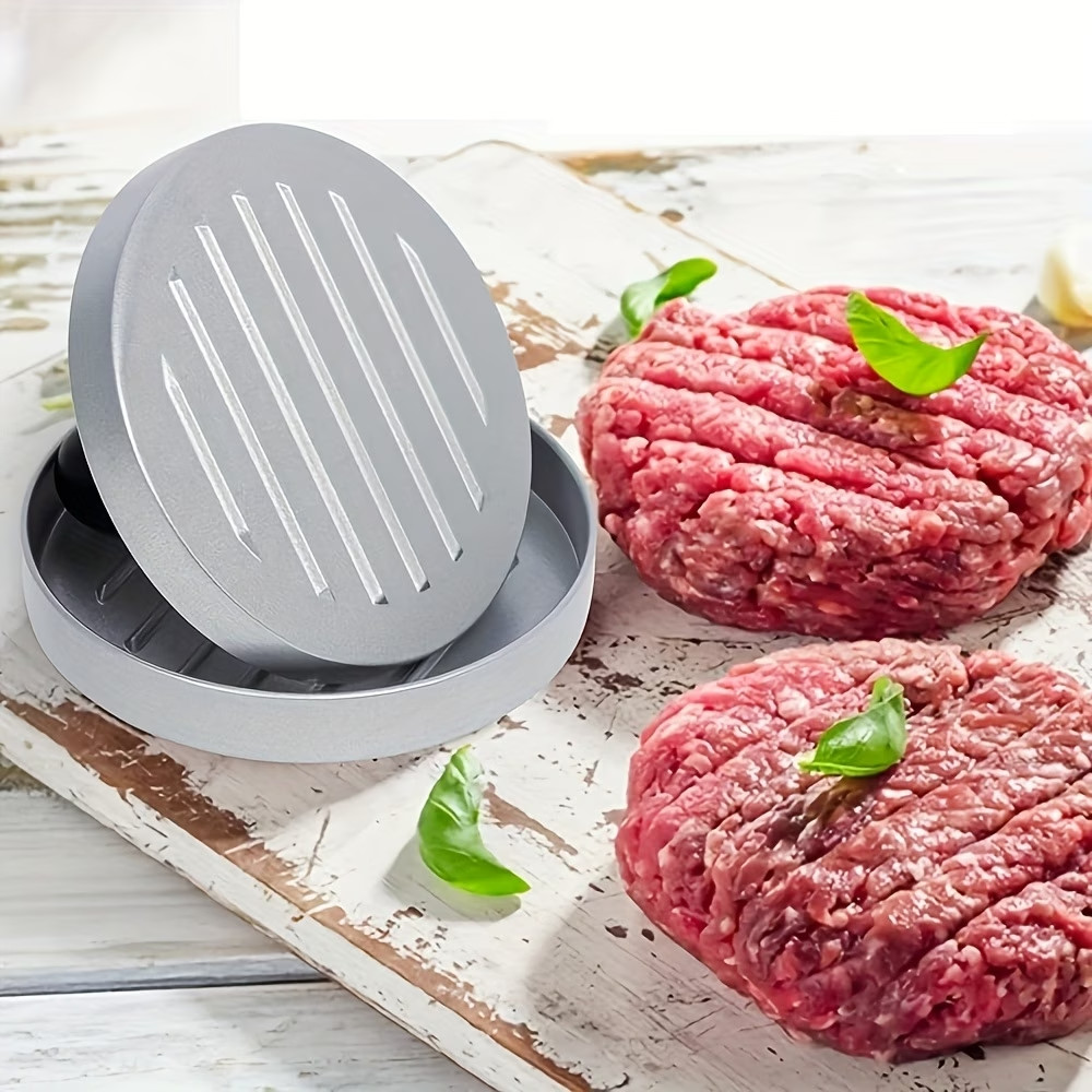 1Pc Non-Stick Coating Burger Press, Ergonomic Textured Handle, Even Patty Shapin gallery
