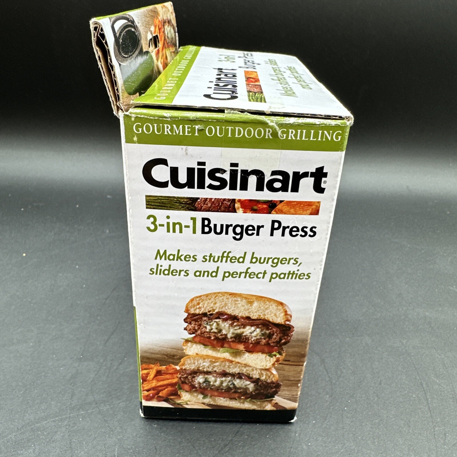 Cuisinart CSBP-100 3-in-1 Burger Press Patty Maker Burgers Sliders Stuffed NEW gallery