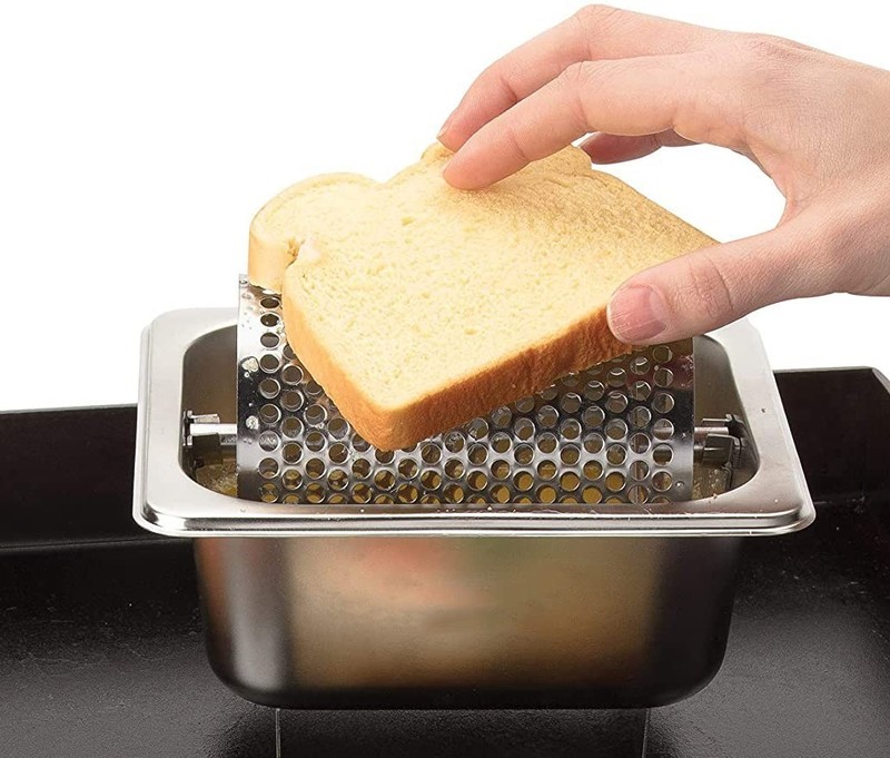 Stainless Steel Butter Spreader Roller & Cheese Melting Dome for BBQ Grill gallery