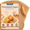 90 Pack Parchment Paper Baking Sheets, 12x16IN Precut 12*16in - 90pcs, Brown gallery