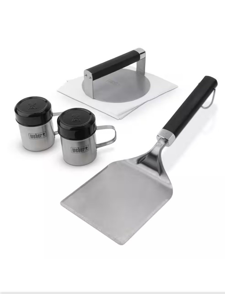 Weber Smashed Burger Set