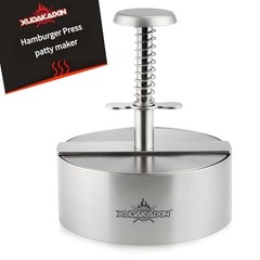 Hamburger press patty maker,304 Stainless Steel Burger Press, Non-Stick 4.5″