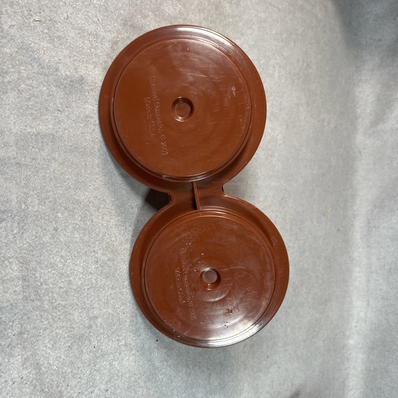 Charcoal Companion Double Hamburger Press Mold 2005 Burger 4.5 Circular Patties gallery