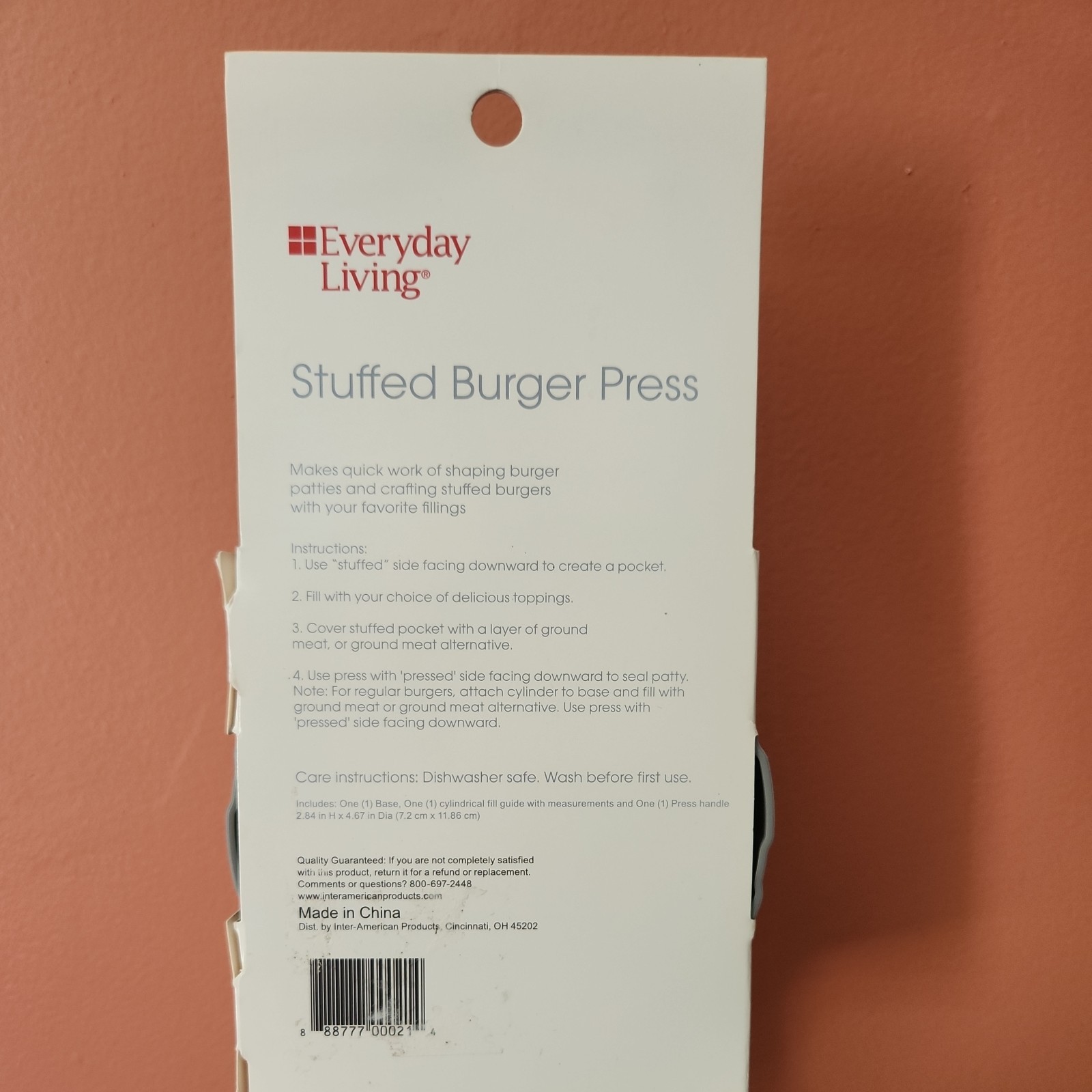 The Everyday Living Stuffed Burger Press 2.84 " X 4.67 " BRAND NEW gallery