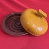 Charcoal Companion Burger Press Medium 5 in Brown Orange Plastic Dishwasher Safe gallery