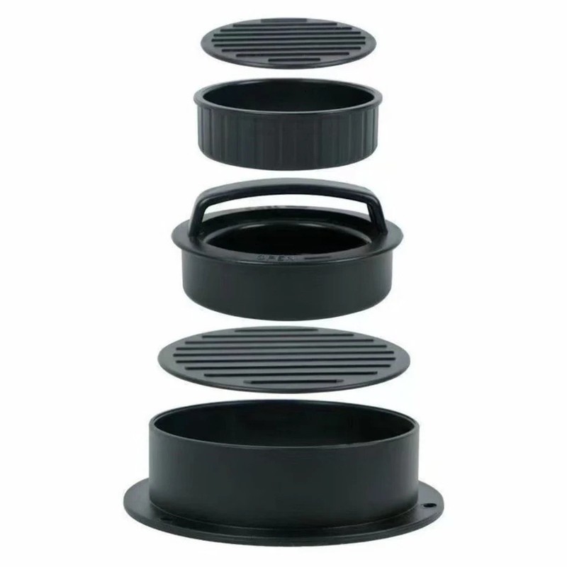 3-in-1 Non-Stick Hamburger Patty Maker Stuffed Burger Press Slider BBQ Mold Tool gallery
