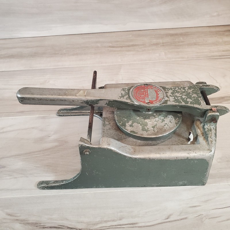 Vintage Hollymatic 'Holly Jr' Hamburger 5" Patty Mold Press Machine Aluminum gallery
