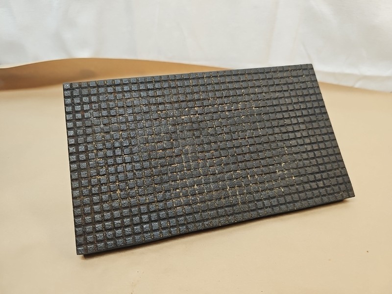 VTG Cast Iron Grill Press w/ Wooden Handle Heavy Duty Square Meat Bacon Weight gallery