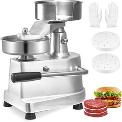 Manual Hamburger Patty Press Molding Machine Burger Meat Mold Maker fit for 4”