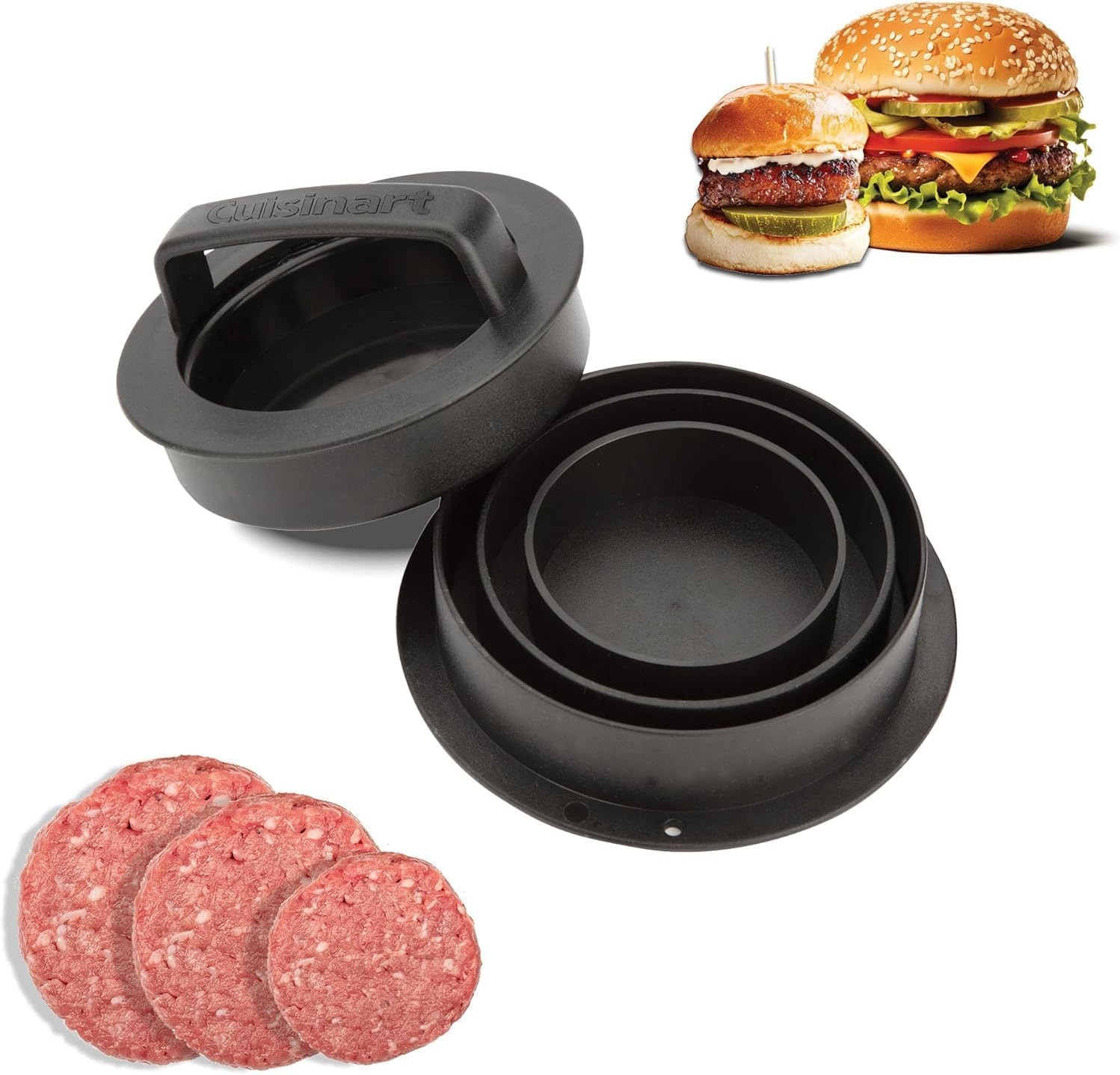 Cuisinart CSBP-200A Stuffed, 4-In-1 Burger Press gallery
