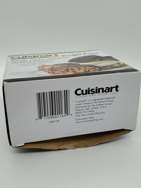 Cuisinart 3-in-1 Burger Press For Outdoor Grilling New gallery