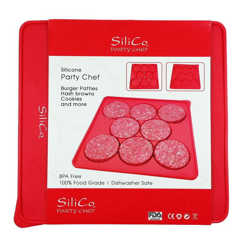 Silicone Burger Press | 8 in 1 Circular Compartments for Burger Patties & More gallery