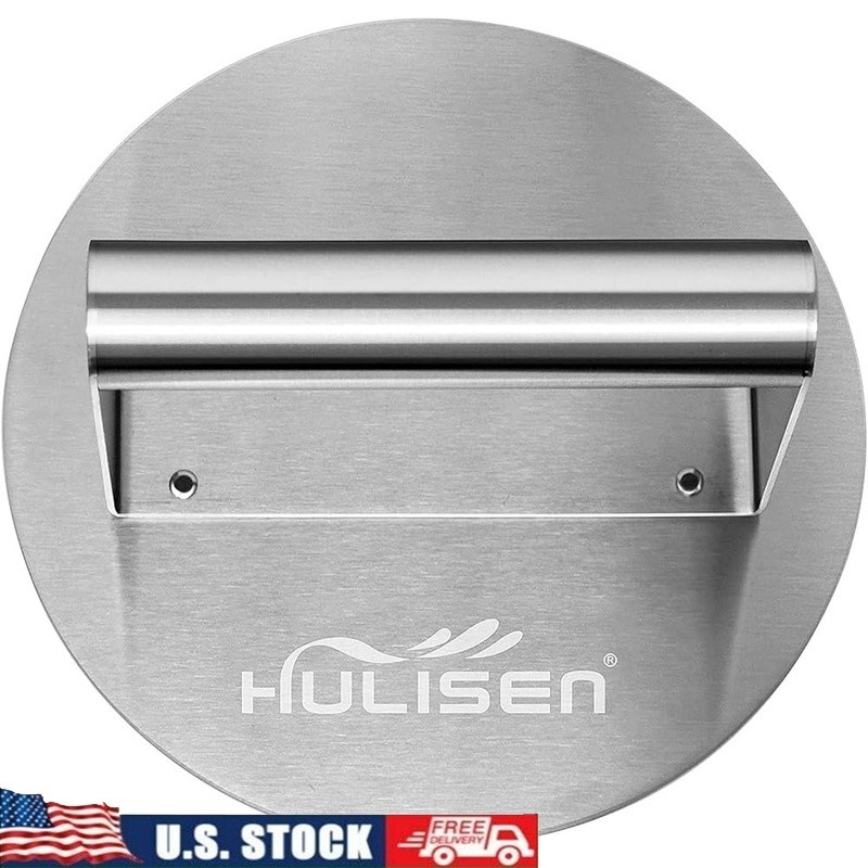 Stainless Steel Burger Press Smasher Cooking Tool Perfect Patties Grilling New gallery
