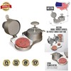 Heavy-Duty Double Burger Press, Makes 4.5" Patties, Non-Stick, Easy Ejector gallery