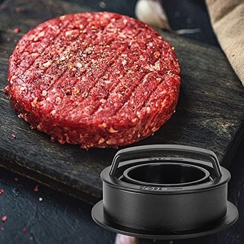 3-in-1 Burger Press Patty Maker Nonstick Stuffed Slider Mold w/100 Papers gallery