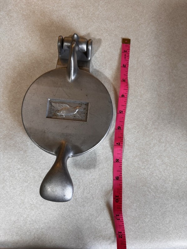vintage aluminum meat press with duck gallery