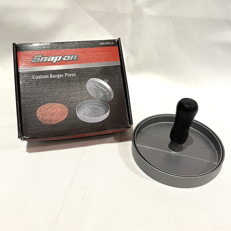 Snap-on Custom Burger Press Grilling Cooking Collectible SSX19P113 - New in Box gallery