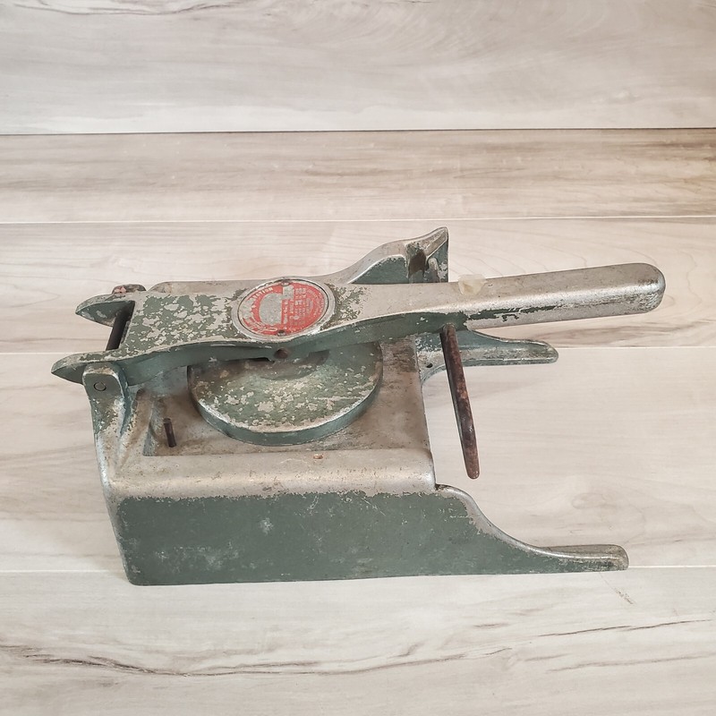 Vintage Hollymatic 'Holly Jr' Hamburger 5" Patty Mold Press Machine Aluminum gallery
