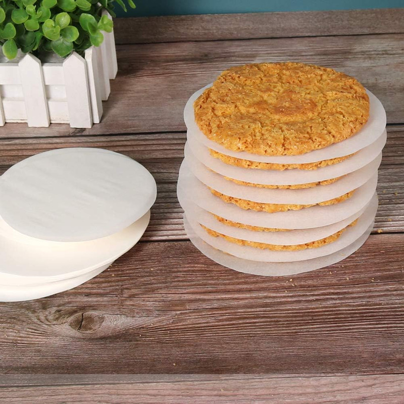 Hamburger Patty Paper round 5.5 Inch, Set of 200, Non Stick Patty Paper Sheets f gallery