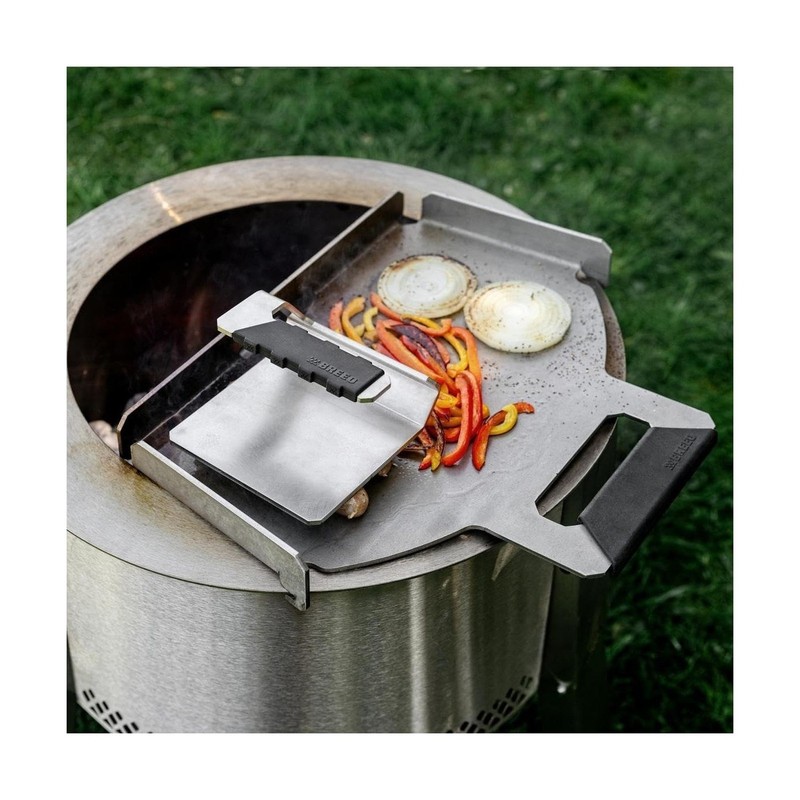 Breeo Griddle Press, 2.6 lbs - Heavy-Duty, Stainless Steel, USA Made - Smash ... gallery