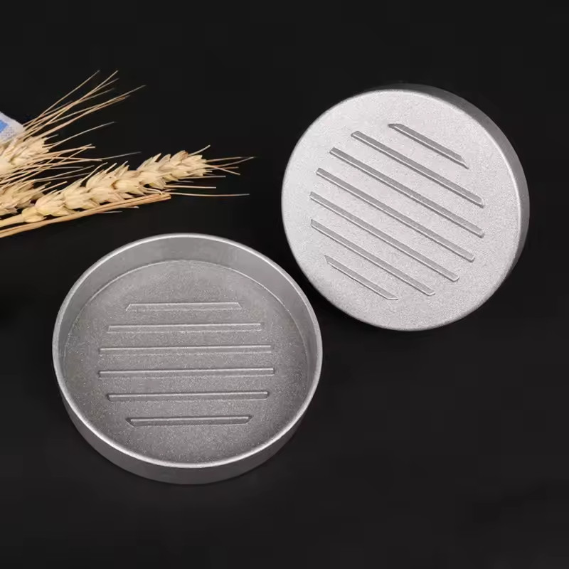 Hamburger Press Non-Stick Aluminum Patty Maker Meat Burger Mold Tool gallery
