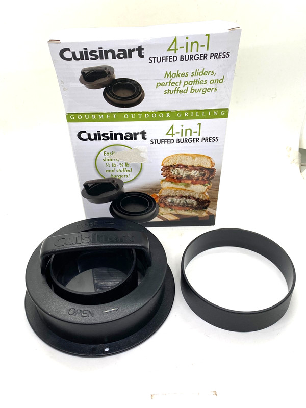 Cuisinart CSBP-200A Stuffed, 4-In-1 Burger Press (open box) gallery