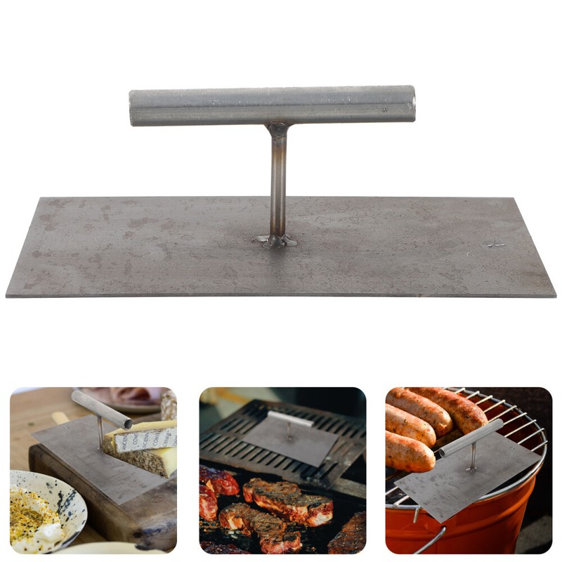 1PC Burger Press Handle Burger Press Rectangle Grill Press Kitchen Burger Maker gallery