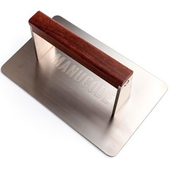 Stainless Steel Bacon Press – 3.2 LB Heavy Cooking Weigh- 9.25 x 5.7 Inches