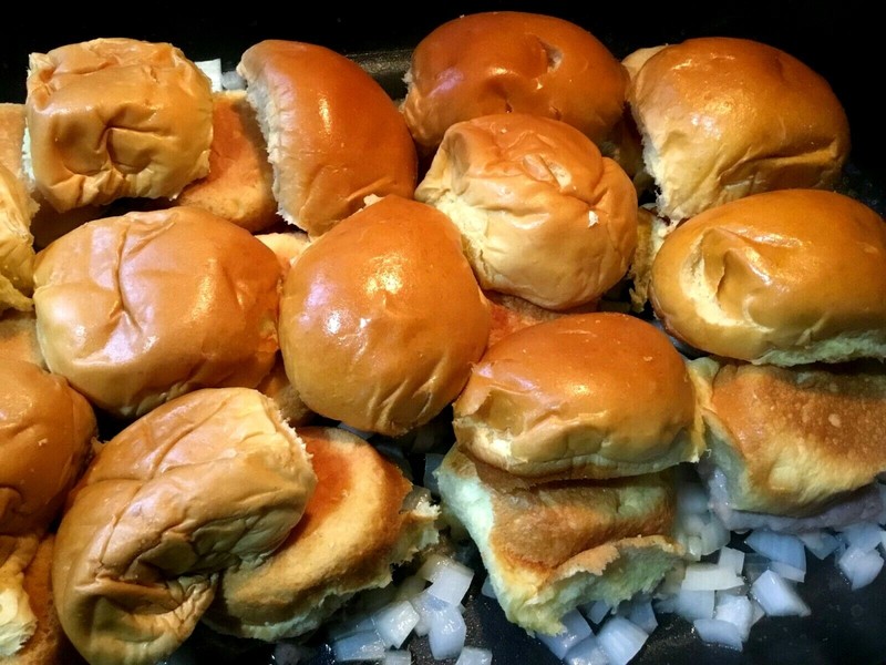 Make the Perfect Slider - White Castle Style Burger Press With Removable Handle gallery