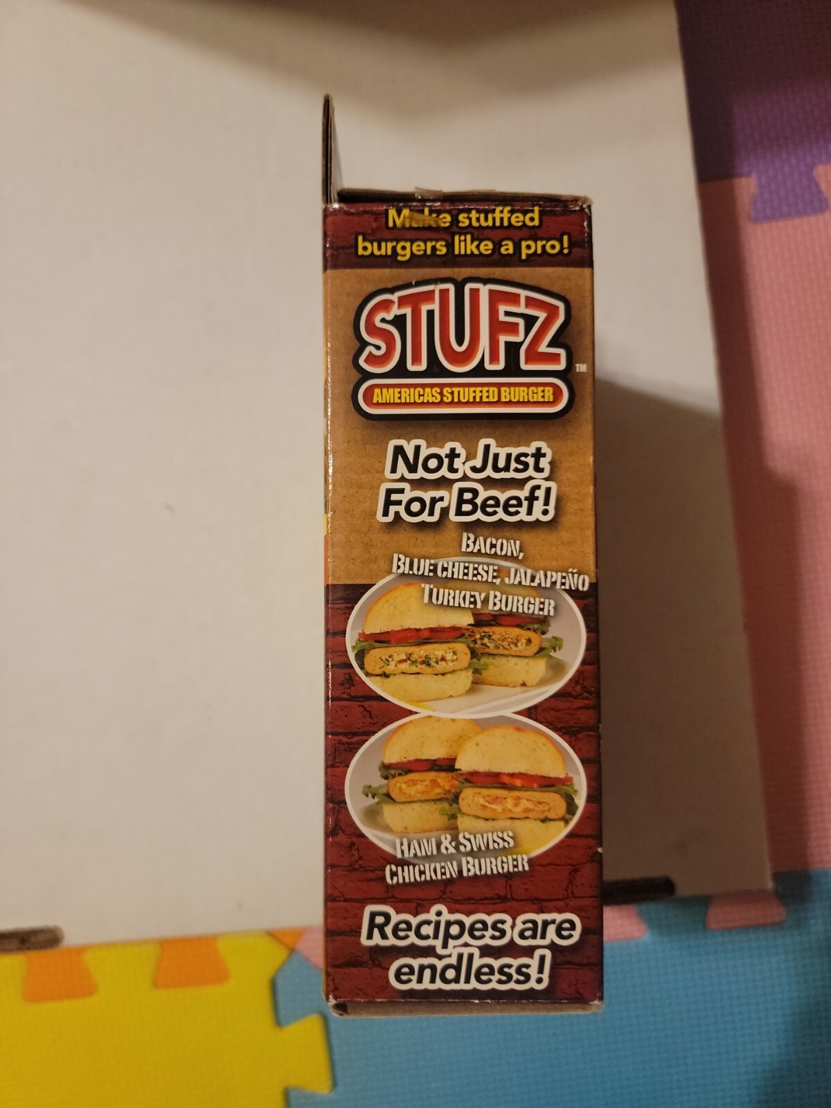 Stufz Stuffed Burger Press - Hamburger Patty Maker - As Seen On TV gallery
