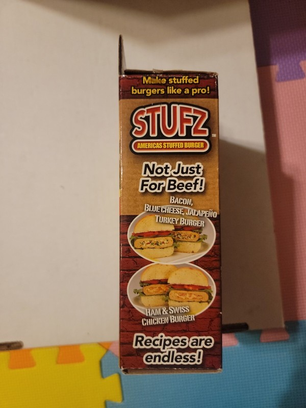 Stufz Stuffed Burger Press - Hamburger Patty Maker - As Seen On TV gallery
