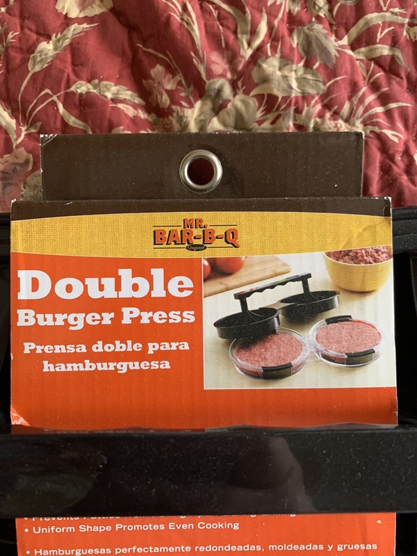 Mr Bar-B-Q Double Burger Press, NEW gallery