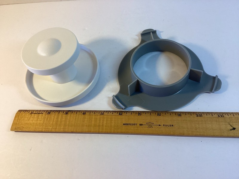 Pampered Chef Burger Slider Press Hamburger 3-Piece Set #1174 gallery