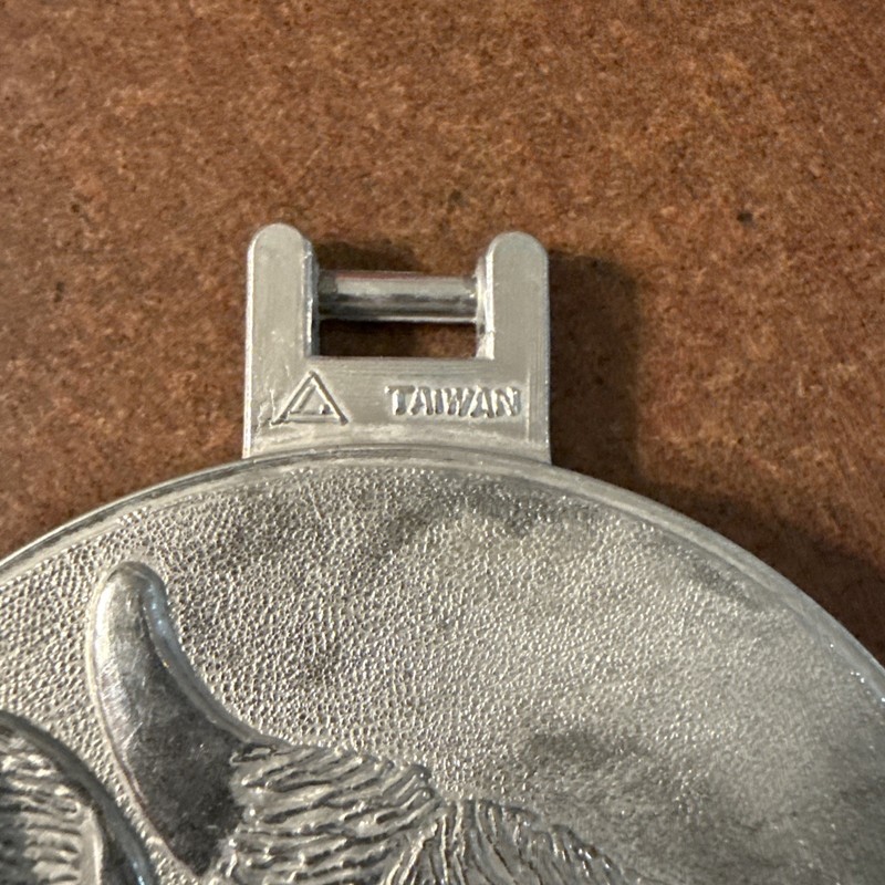 Vintage Aluminum Hamburger Press Bull Head Taiwan Cast Meat Patty Mold gallery
