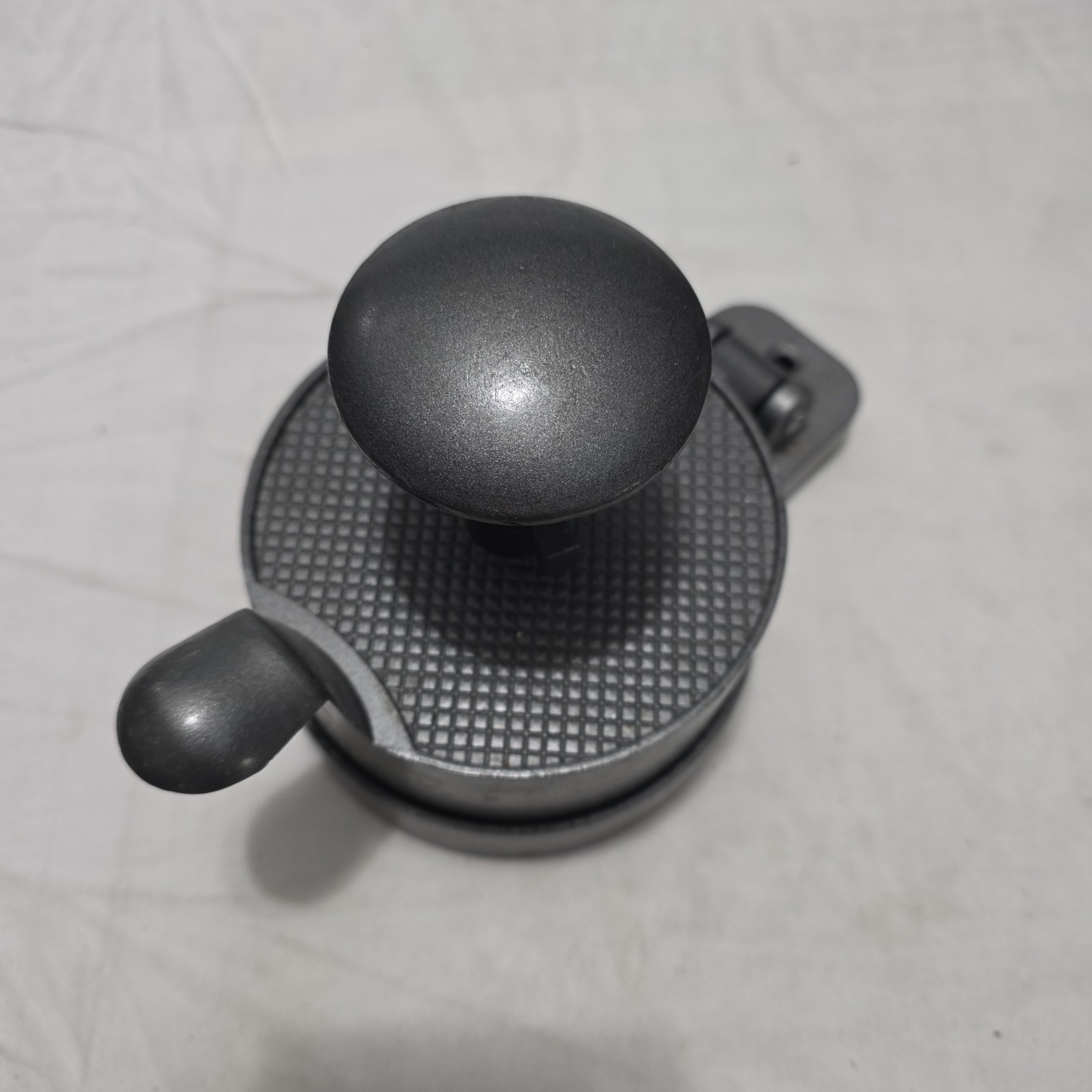 Single Hamburger Press Heavy Duty Cast Aluminum Patty Maker Adjustable Thickness gallery