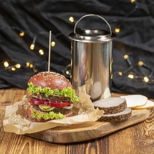 Stainless Steel Meat Press for Homemade Lunchmeat & Deli Ham Maker with Thermome gallery