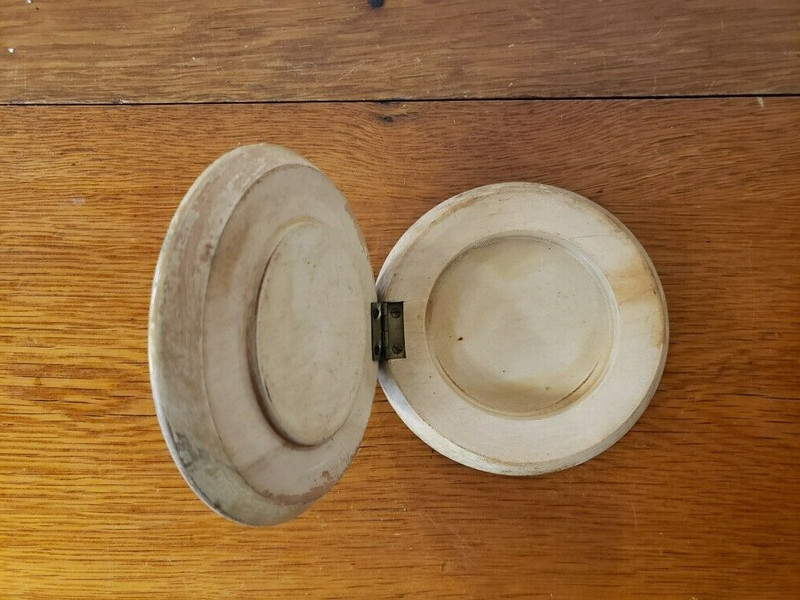 1950's Wooden Hamburger Press, Made in Japan gallery