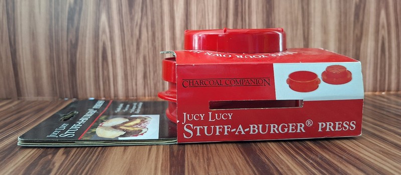 Burger Press Jucy Lucy Stuff-A-Burger Press Charcoal Companion gallery