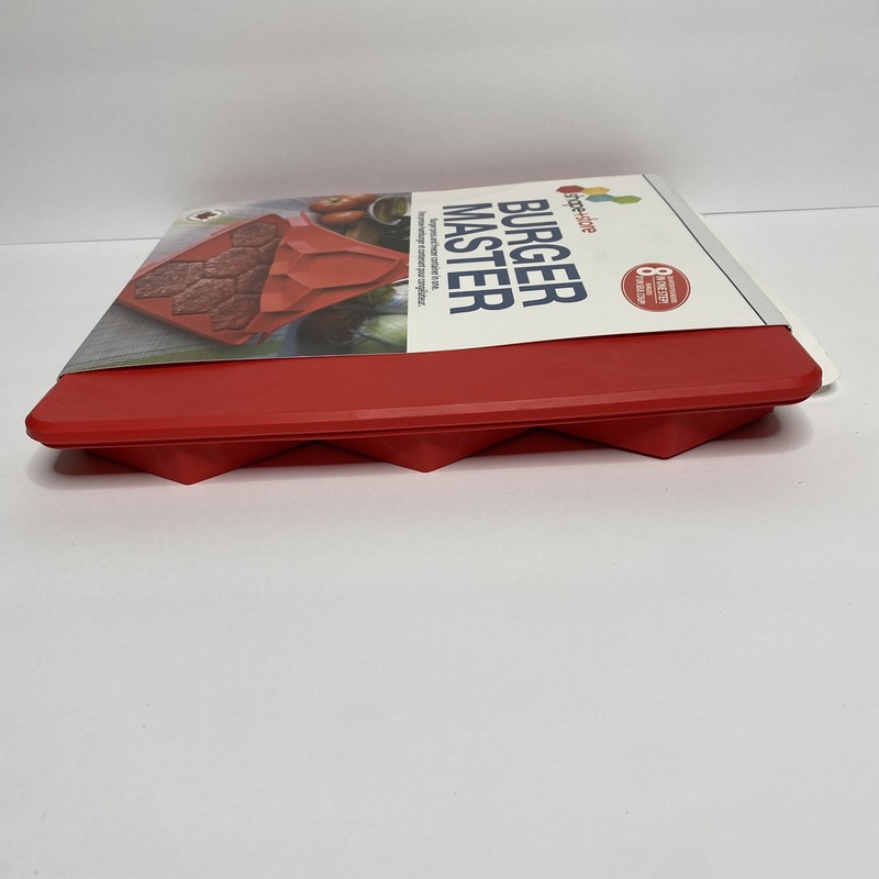 Burger Master 8-in-1 Burger Press and Freezer Container Shape+Store Dishwasher gallery