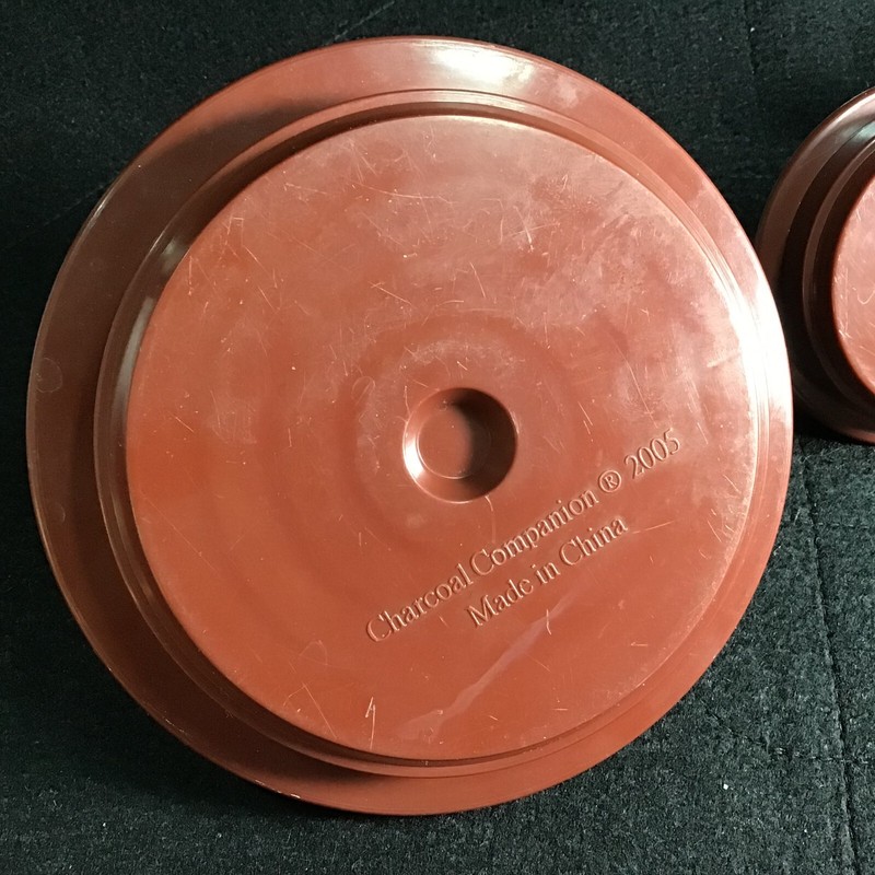 Charcoal Companion Hamburger Press 2 Molds Burger 4.5" & 2 1/2" Circular Patties gallery