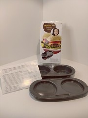 NEW SLIDER MOLD PRESS NON-STICK COATING RACHAEL RAY PERFECT 3 OUNCE PATTYS