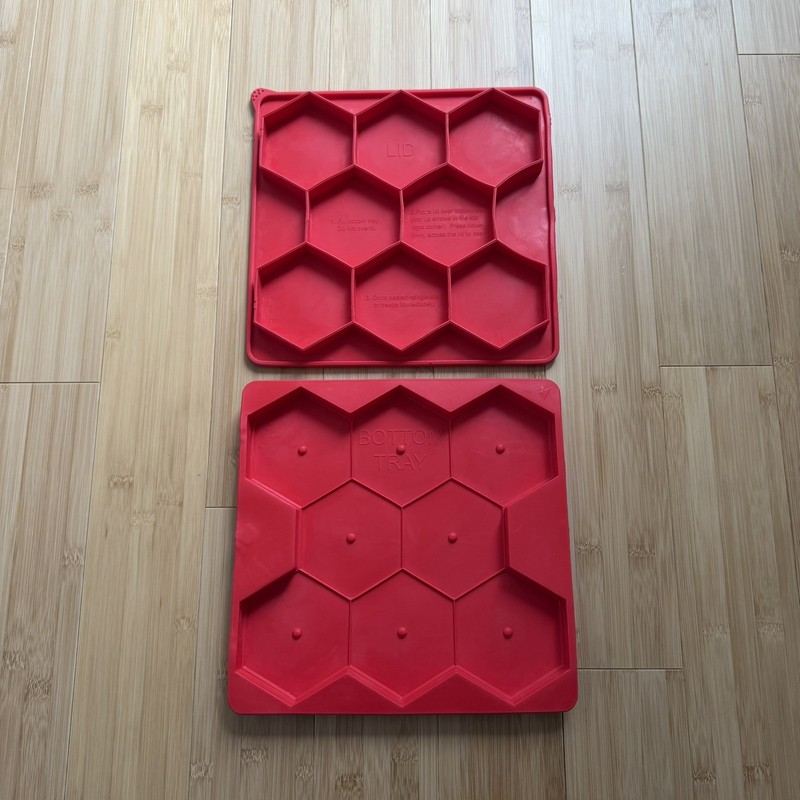 Shape + Store Burger Master 8 IN 1 - Burger Press & Freezer Container Silicone gallery
