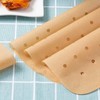 MFJUNS 200PCS Parchment Paper, 9 9”x 9“-200 Pack Square Unbleached, Brown gallery