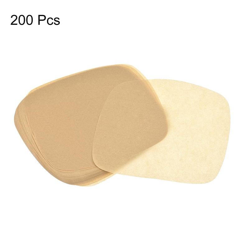 uxcell 200pcs Air Fryer Parchment Paper, 8.5 Inch Square inch, Beige gallery
