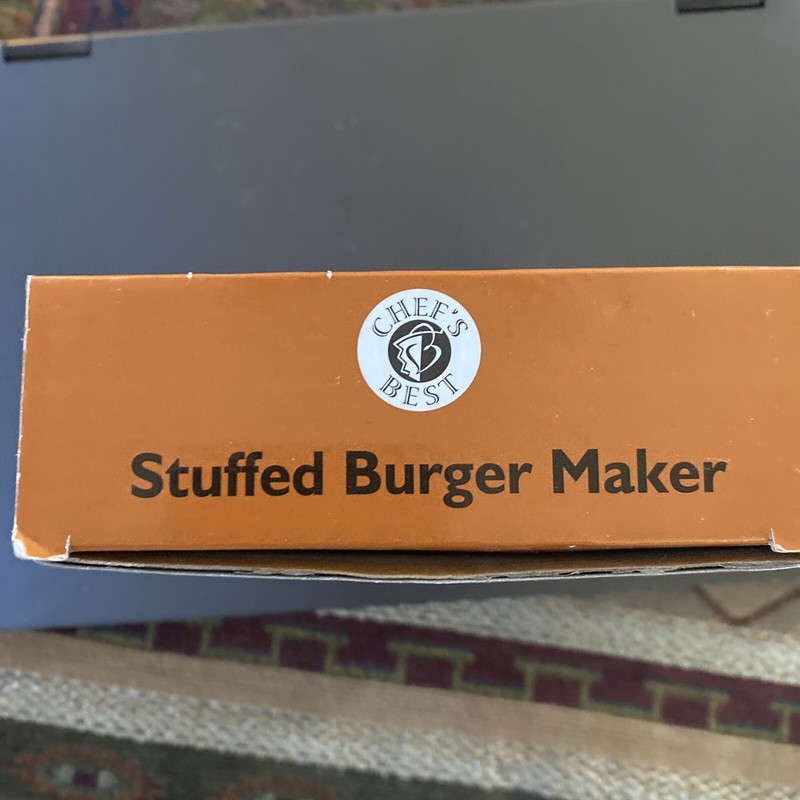 Chef's Best Stuffed Burger Maker-Gourmet-Styled Burgers-New gallery