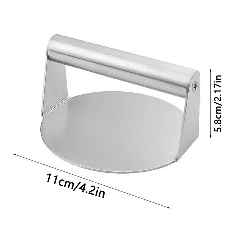 Stainless Steel Meat Pie Making Tool House Kitchen Meat Press Cake Pressing Die gallery
