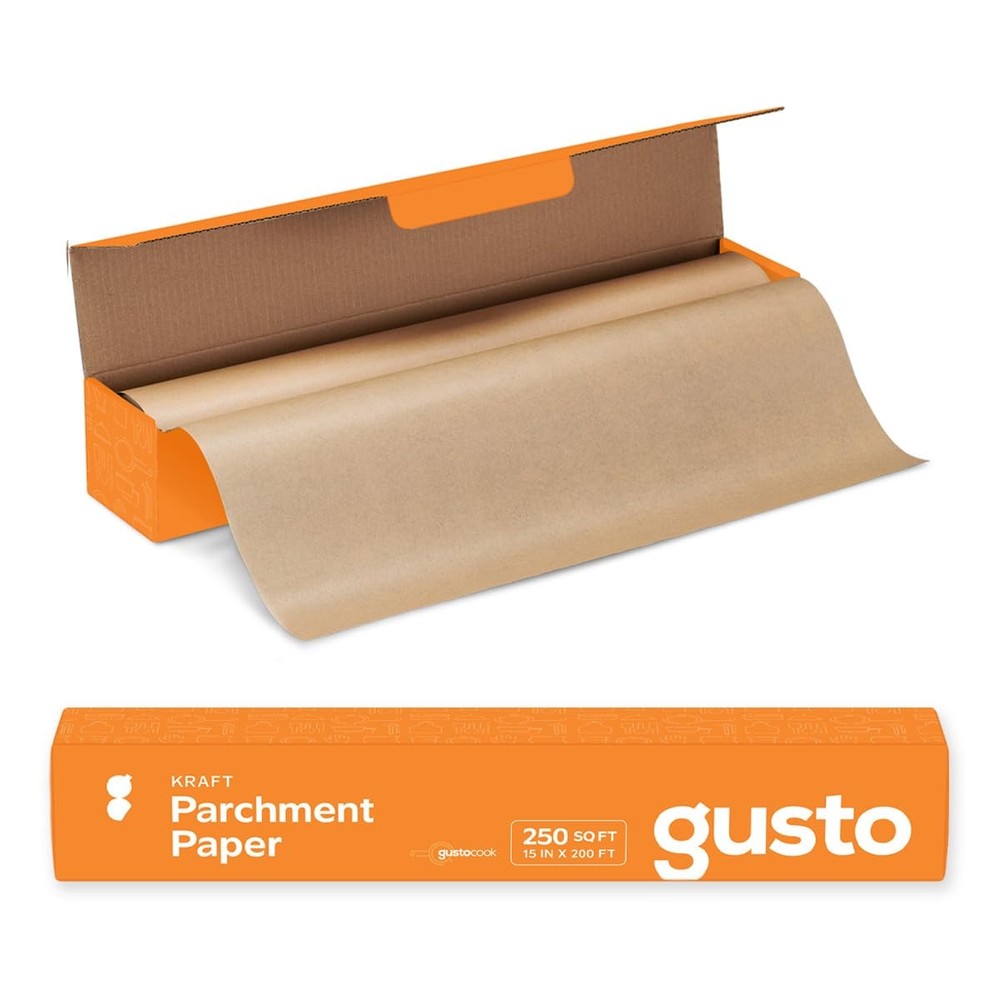 GUSTO [15 in x 200 ft - 250 Sq.Ft] Kraft 15in. x 200 ft. (Roll), White