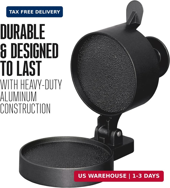 Weston Burger Press, Makes 4 1/2" Diameter Patties for Hamburger, Crab Cakes, Sa gallery