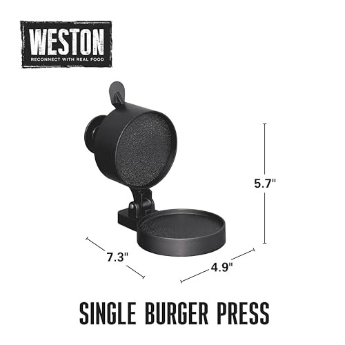 Weston Burger Press 4.5" Patty Maker Cast Aluminum gallery